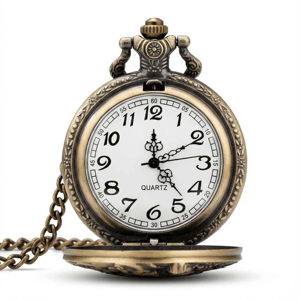 Montre à Gousset Napoléon Bonaparte ouverte