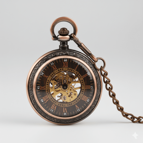 Montre à Gousset Mécanique Antique - Style Victorien