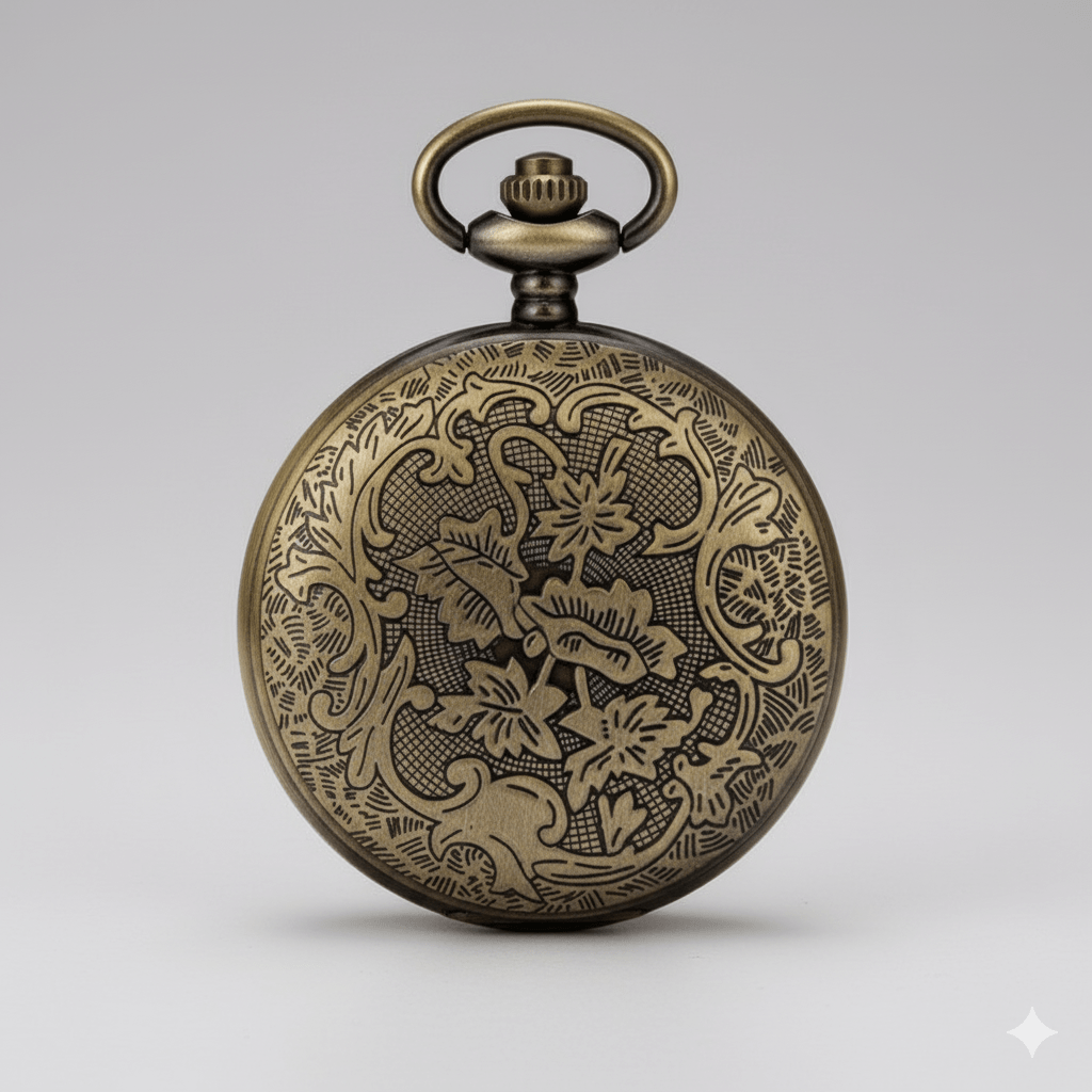 Montre à Gousset pour Femme Style Émeraude