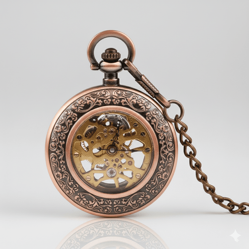 Montre à Gousset Mécanique Antique - Style Victorien